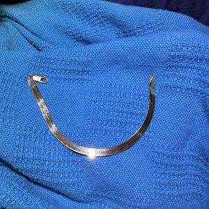 14kt Gold Reversible Herringbone Bracelet